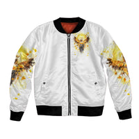 Flower Skull Angel Bomber Jacket Bitch I'm The Fucking Queen - Wonder Print Shop