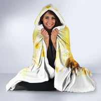Flower Skull Angel Hooded Blanket Bitch I'm The Fucking Queen