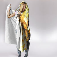 Flower Skull Angel Hooded Blanket Bitch I'm The Fucking Queen