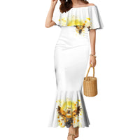 Flower Skull Angel Mermaid Dress Bitch I'm The Fucking Queen - Wonder Print Shop