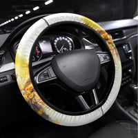 Flower Skull Angel Steering Wheel Cover Bitch I'm The Fucking Queen - Wonder Print Shop