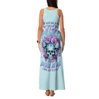 Flower Skull Angel Family Matching Tank Maxi Dress and Hawaiian Shirt The Good Girl In Me Got Tired Of The Bullshit - Wonder Print Shop