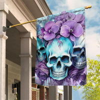 Flower Skull Angel Garden Flag The Good Girl In Me Got Tired Of The Bullshit - Wonder Print Shop