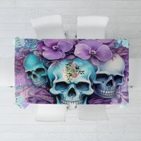 Flower Skull Angel Tablecloth The Good Girl In Me Got Tired Of The Bullshit - Wonder Print Shop