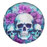 Flower Skull Angel Spare Tire Cover Stuck Between IDK IDC and IDGAF - Wonder Print Shop