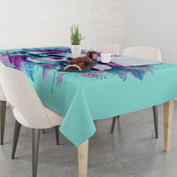 Flower Skull Angel Tablecloth Stuck Between IDK IDC and IDGAF - Wonder Print Shop
