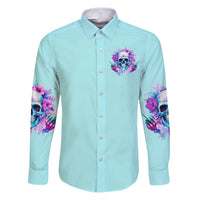 Flower Skull Angel Family Matching Puletasi and Hawaiian Shirt I'm A Bitch With A Flow Bullshit Tolerance - Wonder Print Shop