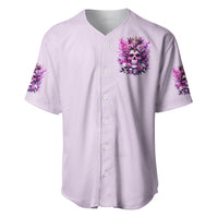 Rose Skull Baseball Jersey Bitch I'm The Fucking Queen - Wonder Print Shop