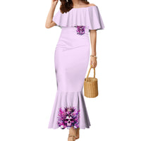 Rose Skull Family Matching Mermaid Dress and Hawaiian Shirt Bitch I'm The Fucking Queen - Wonder Print Shop