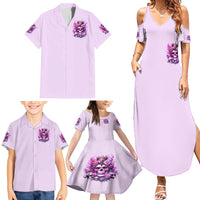 Rose Skull Family Matching Summer Maxi Dress and Hawaiian Shirt Bitch I'm The Fucking Queen - Wonder Print Shop
