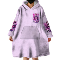 Rose Skull Wearable Blanket Hoodie Bitch I'm The Fucking Queen - Wonder Print Shop