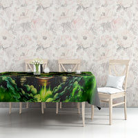 Flame Skull Tablecloth I Have 3 Sides Quite Sweet Funny Crazy - Wonder Print Shop