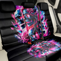 Flame Skull Back Car Seat Cover The Good Girl In Me Got Tired Of The Bullshit - Wonder Print Shop