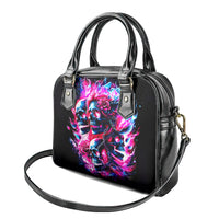 Flame Skull Shoulder Handbag The Good Girl In Me Got Tired Of The Bullshit