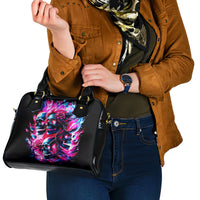 Flame Skull Shoulder Handbag The Good Girl In Me Got Tired Of The Bullshit