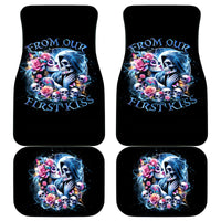 Couple Skull Car Mats From Our Firse Kiss - Wonder Print Shop