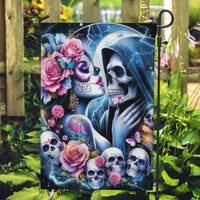 Couple Skull Garden Flag From Our Firse Kiss - Wonder Print Shop