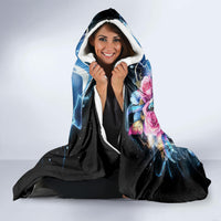 Couple Skull Hooded Blanket From Our Firse Kiss