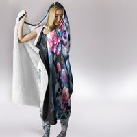 Couple Skull Hooded Blanket From Our Firse Kiss