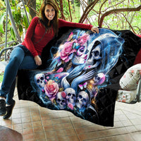 Couple Skull Quilt From Our Firse Kiss - Wonder Print Shop