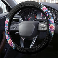 Couple Skull Steering Wheel Cover From Our Firse Kiss - Wonder Print Shop