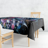 Couple Skull Tablecloth From Our Firse Kiss - Wonder Print Shop