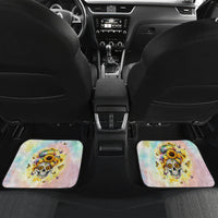Sunflower Skull Car Mats She Is Sunshine Mixed With A Little Hurricane - Wonder Print Shop