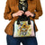 Sunflower Skull Shoulder Handbag She Is Sunshine Mixed With A Little Hurricane