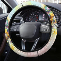Sunflower Skull Steering Wheel Cover She Is Sunshine Mixed With A Little Hurricane - Wonder Print Shop