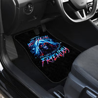 Thunder Skull Car Mats I'm Not Anti Social I'm Just Not User Friendly - Wonder Print Shop