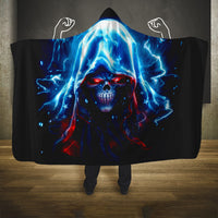 Thunder Skull Hooded Blanket I'm Not Anti Social I'm Just Not User Friendly