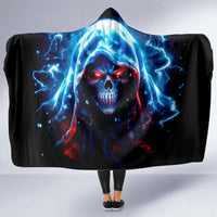 Thunder Skull Hooded Blanket I'm Not Anti Social I'm Just Not User Friendly