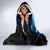 Thunder Skull Hooded Blanket I'm Not Anti Social I'm Just Not User Friendly
