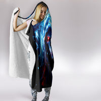 Thunder Skull Hooded Blanket I'm Not Anti Social I'm Just Not User Friendly