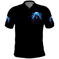 Thunder Skull Polo Shirt I'm Not Anti Social I'm Just Not User Friendly - Wonder Print Shop