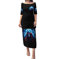 Thunder Skull Puletasi I'm Not Anti Social I'm Just Not User Friendly - Wonder Print Shop