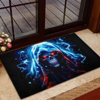 Thunder Skull Rubber Doormat I'm Not Anti Social I'm Just Not User Friendly - Wonder Print Shop