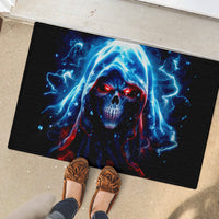 Thunder Skull Rubber Doormat I'm Not Anti Social I'm Just Not User Friendly - Wonder Print Shop
