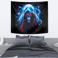Thunder Skull Tapestry I'm Not Anti Social I'm Just Not User Friendly - Wonder Print Shop