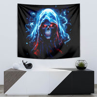 Thunder Skull Tapestry I'm Not Anti Social I'm Just Not User Friendly - Wonder Print Shop