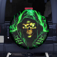 Flame Skull Spare Tire Cover Of Course I'm Going To Hell I'm Just Here To Pick You Up - Wonder Print Shop