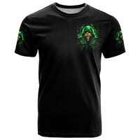 Flame Skull T Shirt Of Course I'm Going To Hell I'm Just Here To Pick You Up - Wonder Print Shop