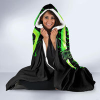 Flame Reaper Skull Hooded Blanket Stop Asking Why I'm An Asshole I Don't Ask Why You So Stupid