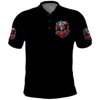 Couple Skull Polo Shirt From Our Firse Kiss - Wonder Print Shop