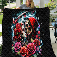 Couple Skull Quilt From Our Firse Kiss - Wonder Print Shop