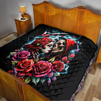 Couple Skull Quilt From Our Firse Kiss - Wonder Print Shop