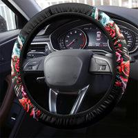 Couple Skull Steering Wheel Cover From Our Firse Kiss - Wonder Print Shop