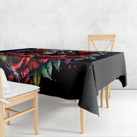 Couple Skull Tablecloth From Our Firse Kiss - Wonder Print Shop
