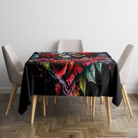 Couple Skull Tablecloth From Our Firse Kiss - Wonder Print Shop
