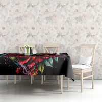 Couple Skull Tablecloth From Our Firse Kiss - Wonder Print Shop
